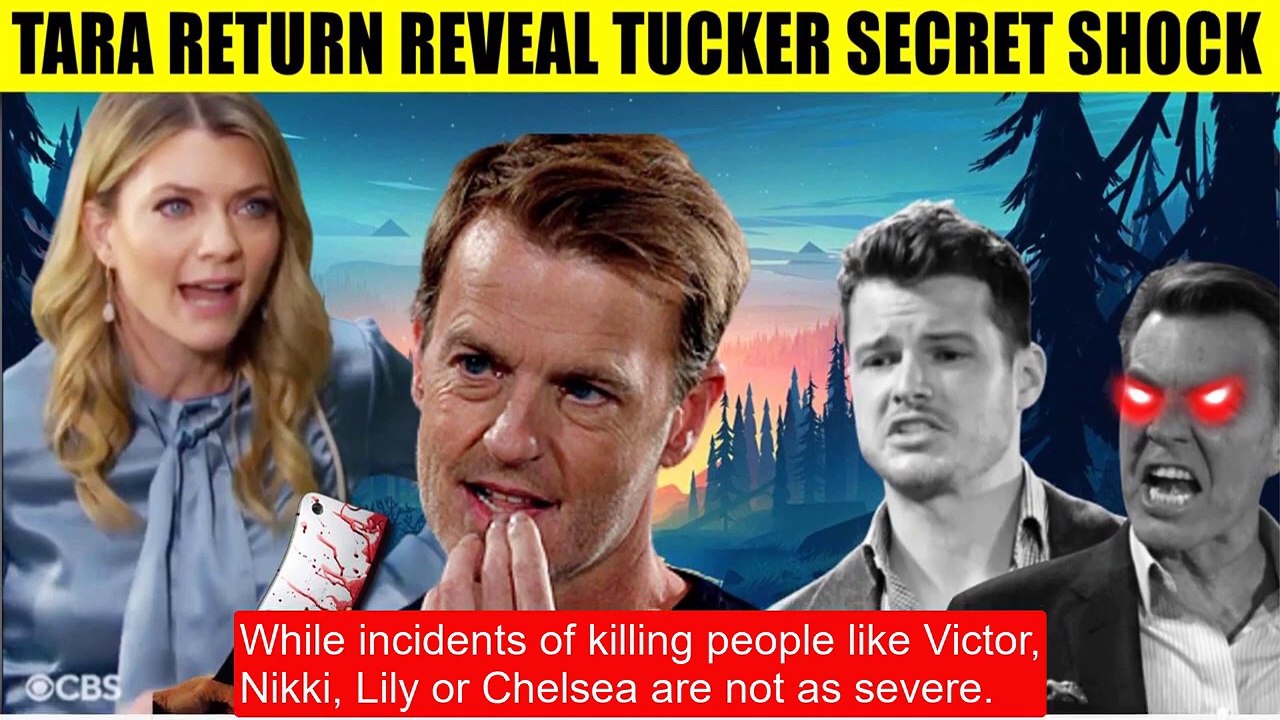 CBS Young And The Restless Tara returns to Genoa With Tucker causing trouble a video Dailymotion