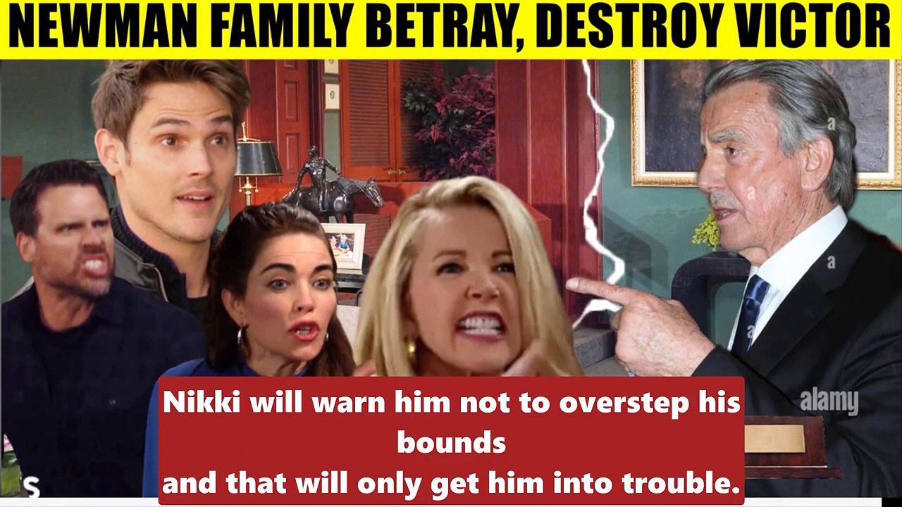 CBS Y&R Spoilers Nikki, Nick, Adam and Victoria depose Victor - taking back Newm