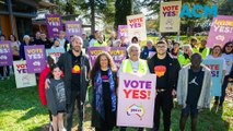 'Walk for Yes' rallies draw crowds ahead of Indigenous Voice to Parliament referendum