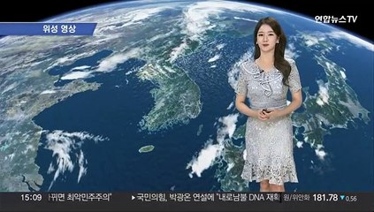 [날씨] 막바지 더위, 낮 30도 안팎…곳곳 요란한 소나기