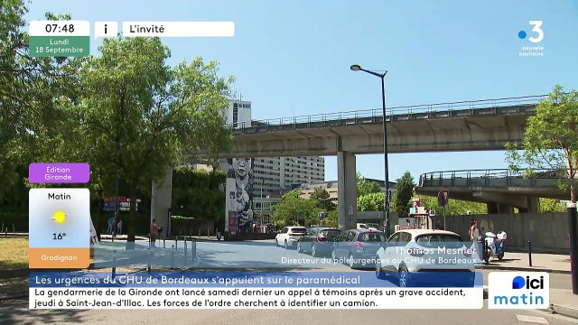 Thomas Mesnier, nouveau chef de pôle urgences et SAMU SMUR CHU de Bordeaux