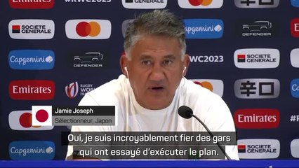 Groupe D - Joseph : "Je suis incroyablement fier des gars"