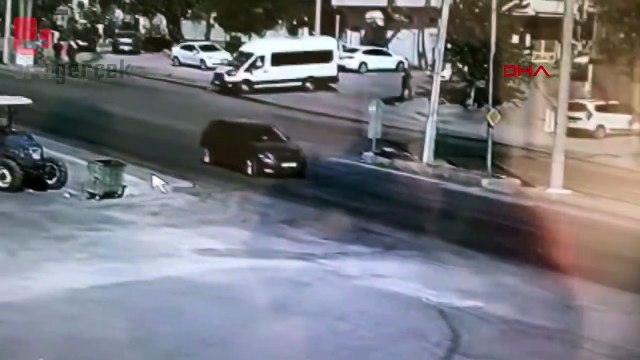 Ambulansı takip ederken hastanelik oldu