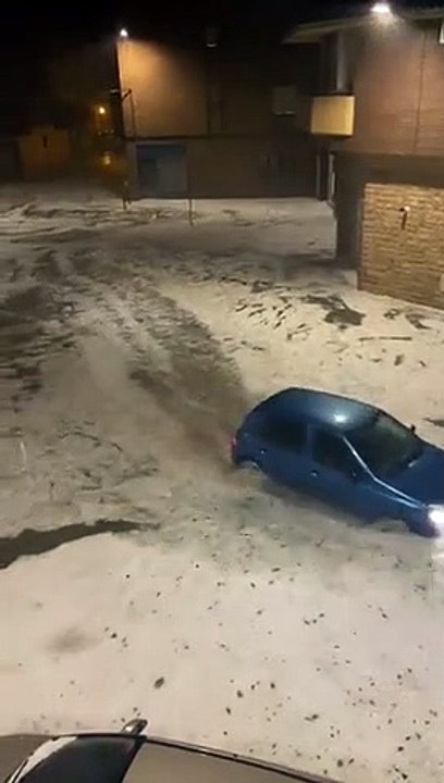 Em dois dias, choveu em Pamplona o equivalente a dois meses de chuva