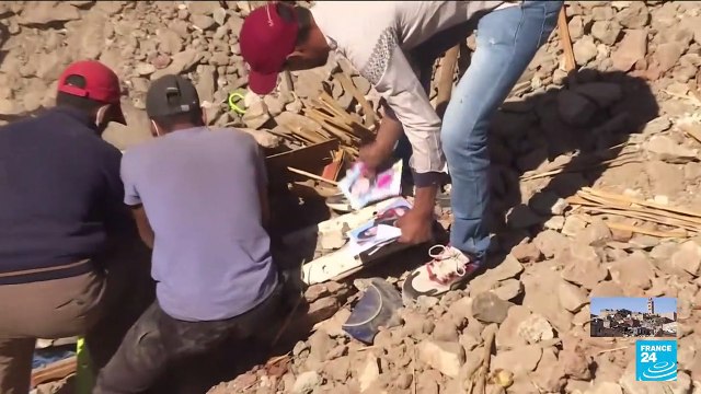 Morocco earthquake: Rescuers race against time in search for survivors