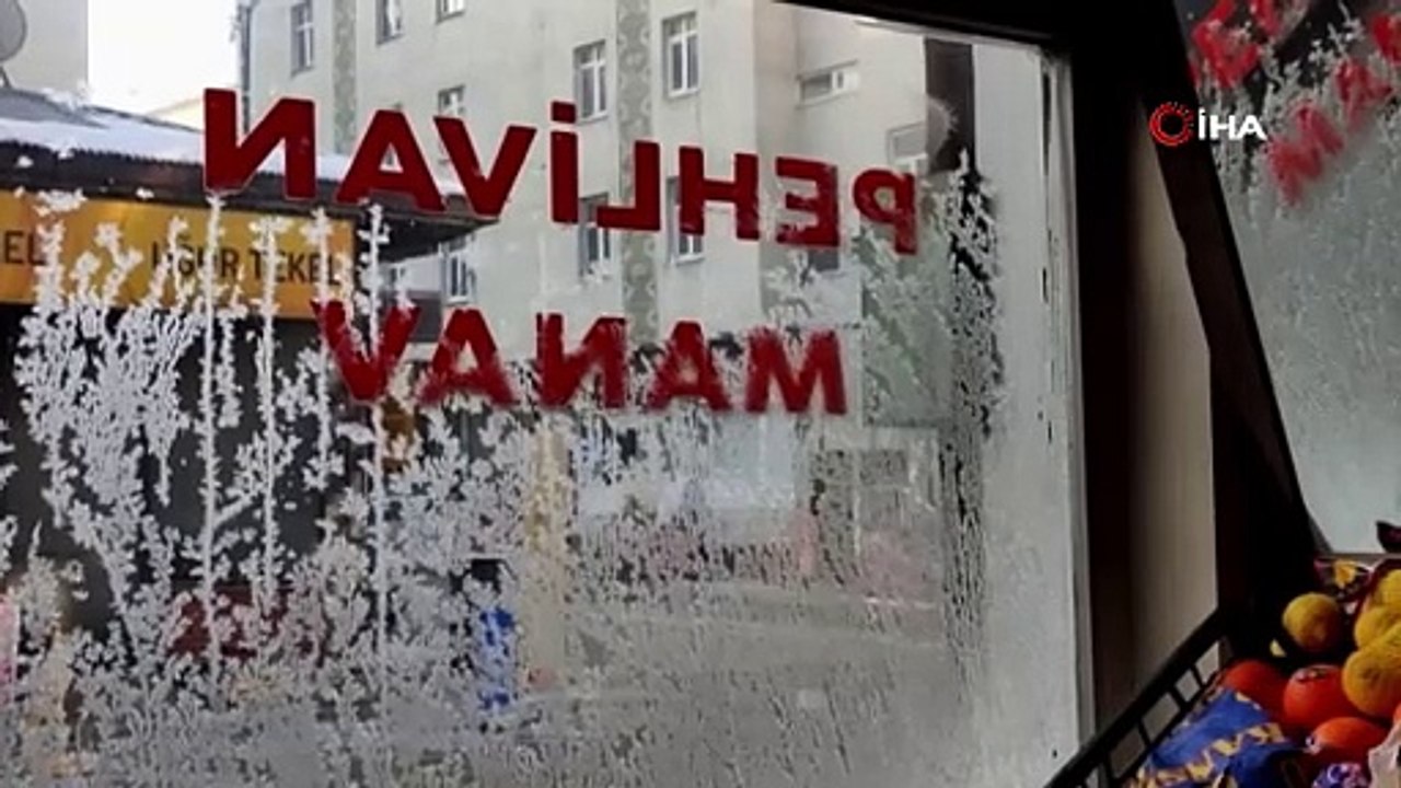 Ardahan'da soğuk hava: Damal ilçesi eksi 2,7 dereceyi gördü