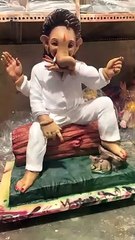 Telangana Ganesh Idols Inspired By Cinema