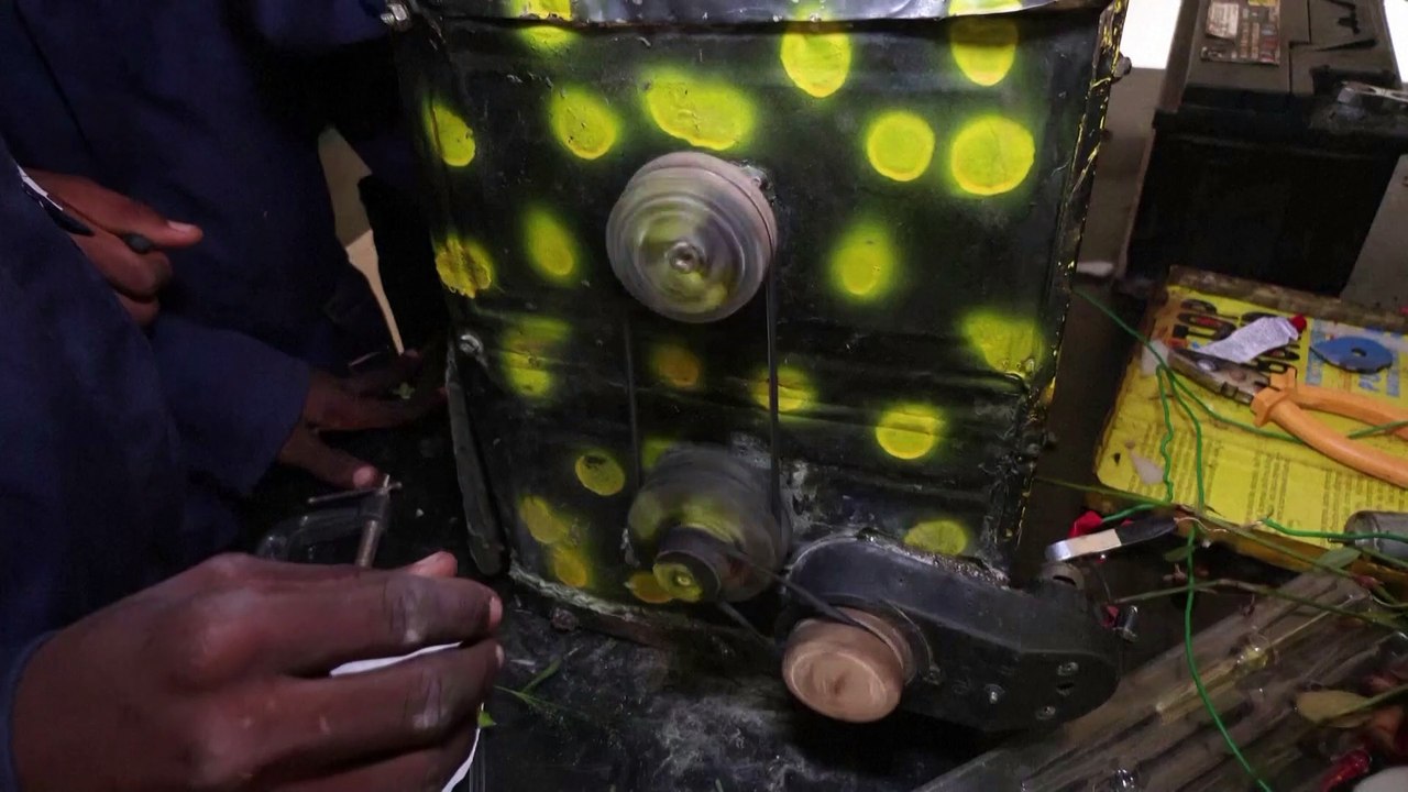 Nigerian children build smart compost system that converts food waste into manure