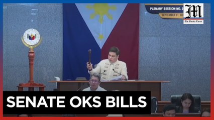Senate OKs salt, mental health acts