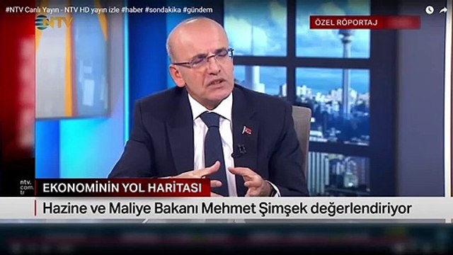 Bakan Şimşek: OVP'de birinci öncelik enflasyonu tek haneye düşürmek