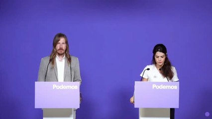 Télécharger la video: Podemos celebra la dimisión de Rubiales y felicita a las campeonas del mundo