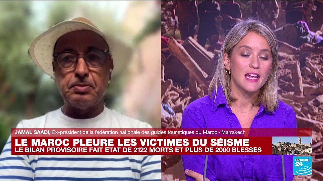 Séisme au Maroc : "il ne faut surtout pas annuler, il faut venir"