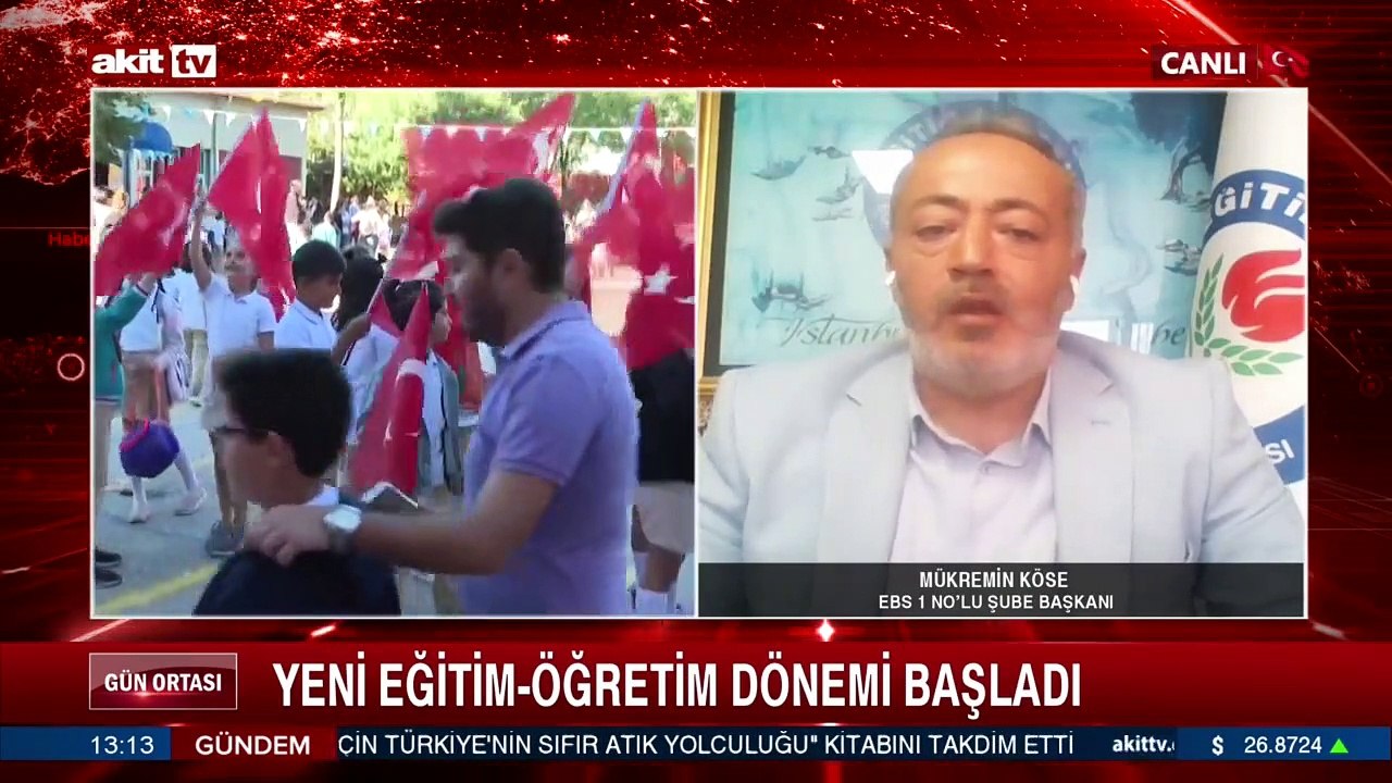 EBS 1 No'lu Şube Başkanı Mükremin Köse yeni eğitim öğretim yılını yorumladı