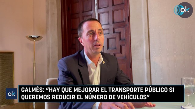 Galmés Hay que mejorar el transporte público si queremos reducir el número de vehículos