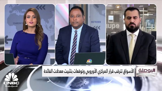 الأسواق تترقب قرار المركزي الأوروبي وتوقعات بتثبيت معدلات الفائدة