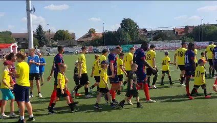 Le tifo du kop JP22 de Jodoigne, qui fête son 5e anniversaire