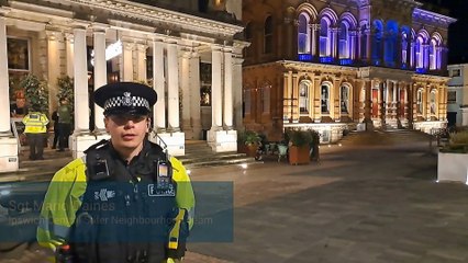 Ipswich Police's Sgt Mario Daines on how they police the town centre