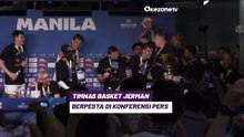Kudeta Konferensi Pers, Jerman Berpesta Rayakan Trofi FIBA World Cup 2023