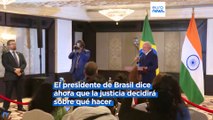 Lula matiza sus palabras y asegura que es el poder judicial quien decidiría se detiene a Putin