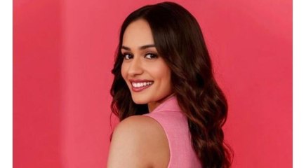 نجمة بوليوود مانوشي تشولار تتألق بتصميم زهري بتوقيع داليدا عياش