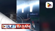 Hagisan ng bote na may gas sa rambol ng mga kabataan sa Camarin, North Caloocan, nakuhanan ng video