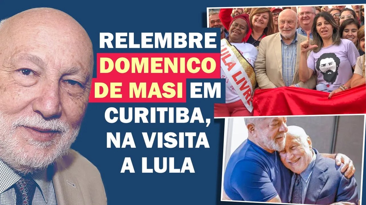 UM DOS PRINCIPAIS INTELECTUAIS DO MUNDO, CRIADOR DO 'ÓCIO CRIATIVO', MORREU EM ROMA | Cortes 247