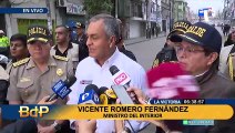 Ministro del Interior sobre captura de Alejandro Sánchez: “Lo más recomendable es la expulsión”