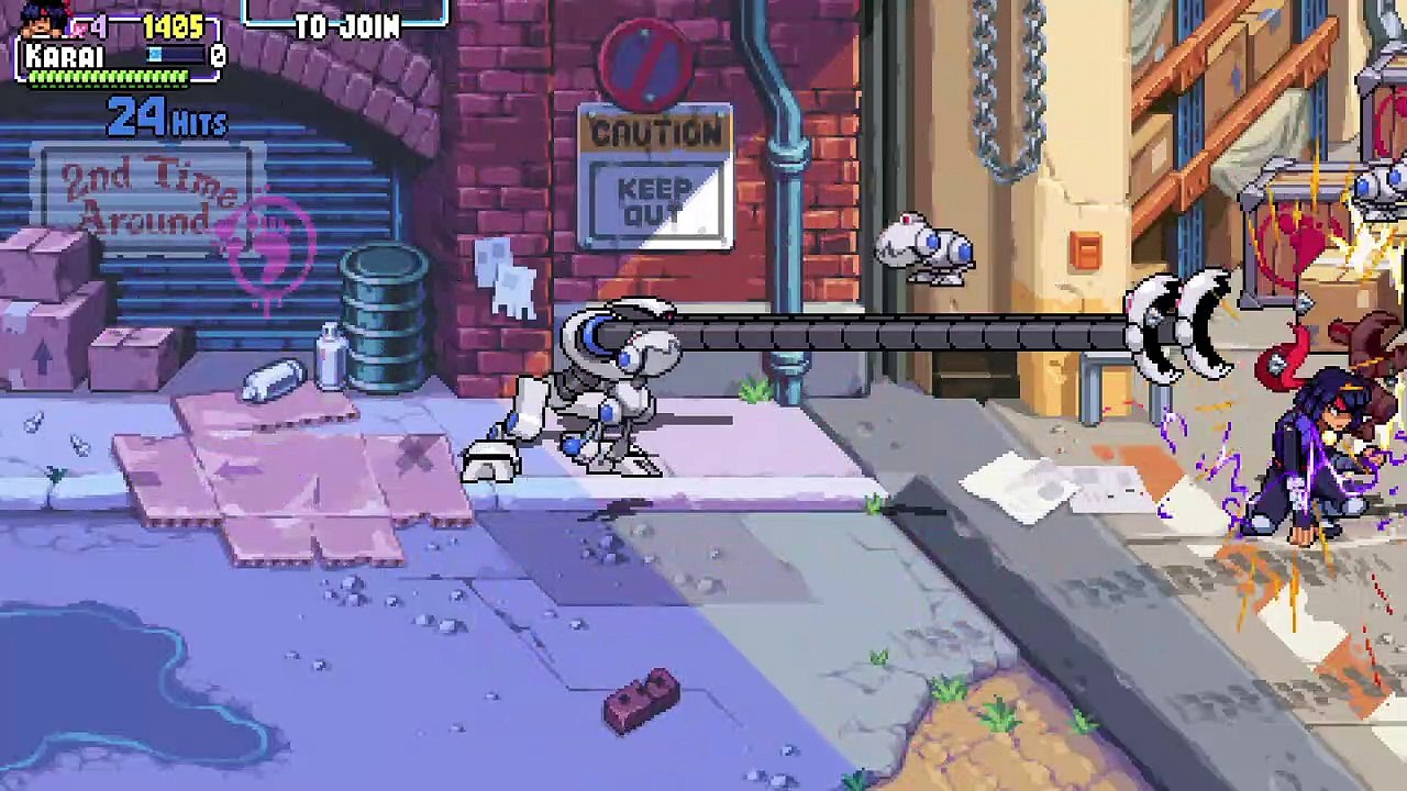 TMNT: Shredder's Revenge - Gnarly Difficulty - Stage 10 - Karai - Solo - Story Mode