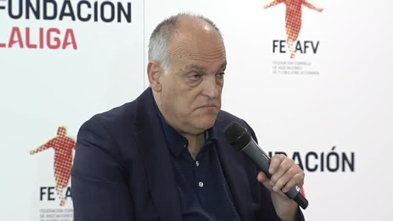 Tebas valora la renuncia de Rubiales y pide centrarse en reparar el daño reputacional