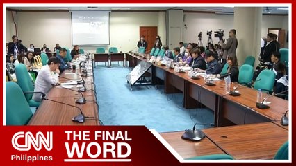 Senator calls for confidential funds for DMW | The Final Word