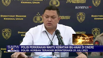 Kesaksian Pengantar Galon, Ibu dan Anak di Cinere Depok Terakhir Berinteraksi 25 Juli 2023