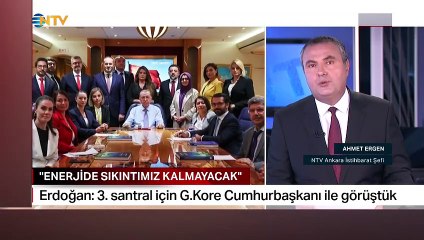 Cumhurbaşkanı Erdoğan, Güney Kore lideriyle görüştü! Türkiye'ye 3. nükleer santral kuruluyor