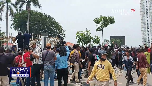 Tolak Pengembangan Rempang Eco City, Unjuk Rasa di Kantor BP Batam Berujung Ricuh!
