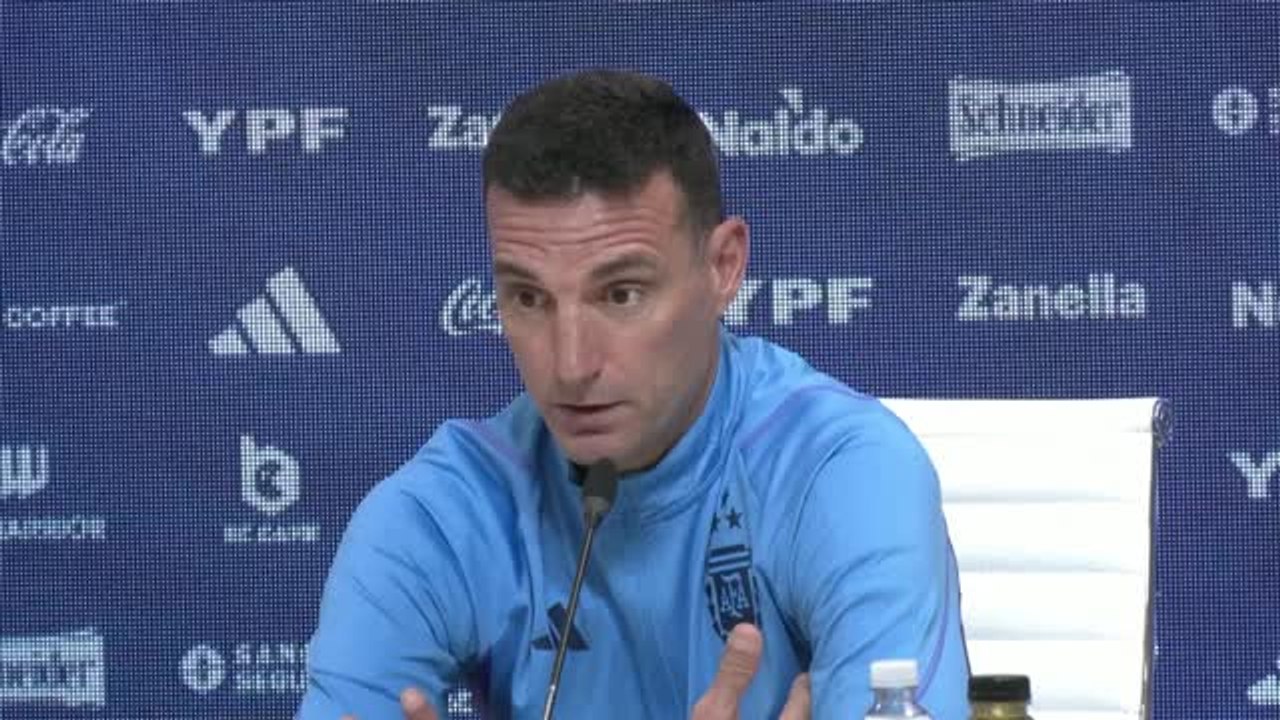 Scaloni: "müder" messi ist bereit zu spielen