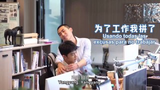 [SUB ESPAÑOL] 230910 Sunshine By My Side weibo update - Detrás de escenas con Xiao Zhan