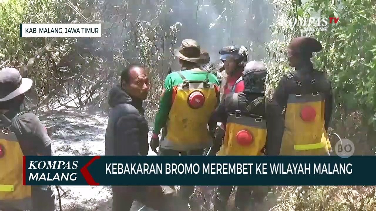 Kebakaran Bromo Merembet Hingga Kabupaten Malang