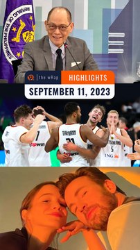 Rappler's highlights: Rice price cap, 2023 FIBA World Cup, Chris Evans married? | The wRap | September 11, 2023