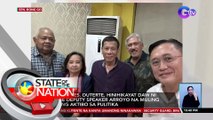 Dating Pres. Duterte, hinihikayat daw ni House Deputy Speaker Arroyo na muling maging aktibo sa pulitika | SONA