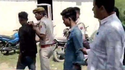 उदयपुर: बाइक चोरी करने वाले 2 आरोपियों को किया गिरफ्तार, चोरी की मोटरसाइकिल जब्त की