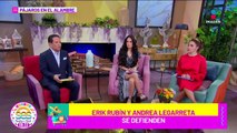 Andrea Legarreta DEFIENDE a Mónica Noguera por ser la supuesta AMANTE de Erik Rubín
