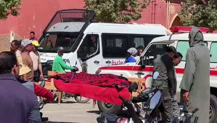 Ascienden a 2 mil 497 los muertos por el terremoto de Marruecos