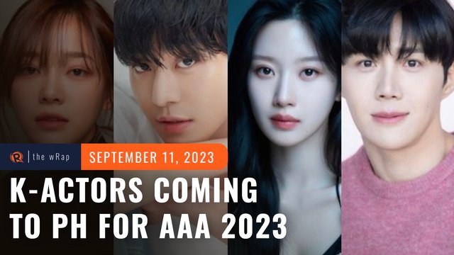 These Korean actors are coming to PH for AAA 2023