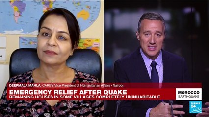 CARE: Must insure that humanitarian response addresses 'specific needs' of Moroccan women and girls