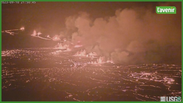 USA: nouvelle éruption volcanique sur l'archipel d'Hawaï