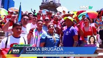 CLARA BRUGADA VA CON MORENA POR LA JEFATURA DE GOBIERNO DE LA CDMX