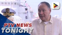 DND chief calls the latest activities of Chinese vessel vs PH ships as 'irresponsible', BRP Valentin Diaz, BRP Ladislao Diwa officially commission the service