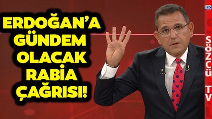 Fatih Portakal'dan Erdoğan'a 'Rabia' Çağrısı! 'Sisi'nın Yanında Yapsaydınız'