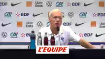 Deschamps : « On est plus dur avec l'entraîneur français » - Foot - Amical - Bleus