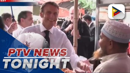 French president takes a side trip to Bangladesh after G20 Summit