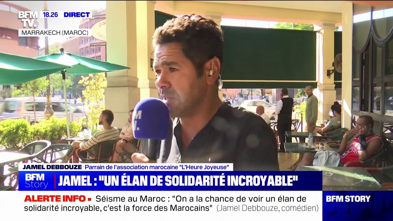 Jamel Debbouze au Maroc: "Faire du tourisme dan...